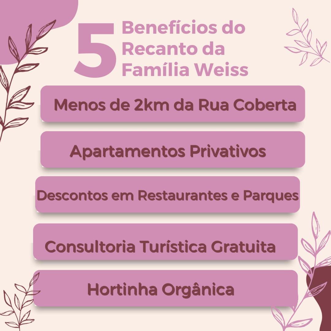 Recanto Familia Weiss Gramado Exteriér fotografie